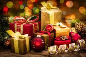 image of holiday gifts