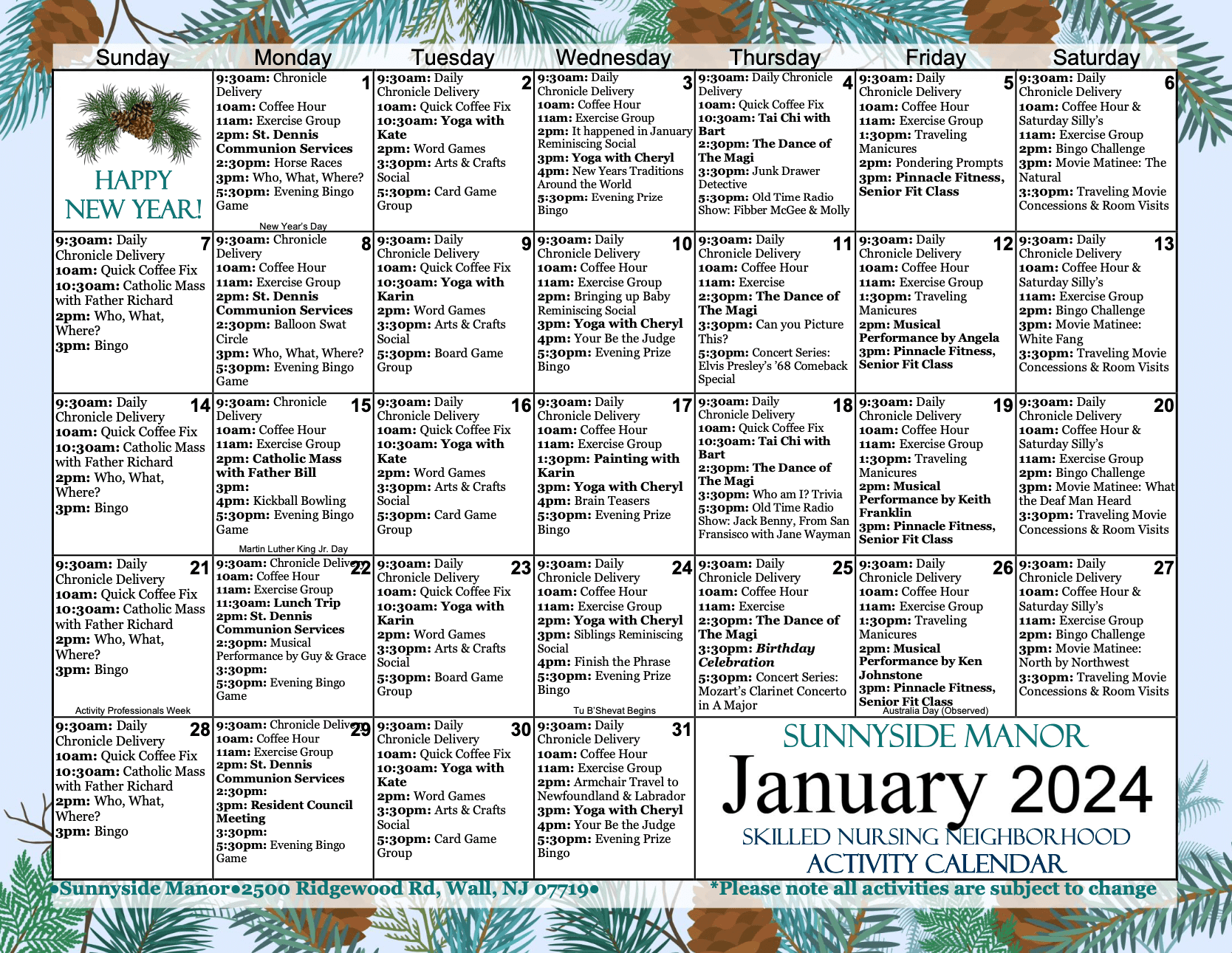 Calendar 